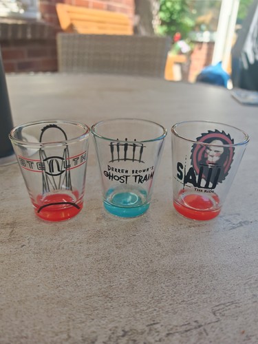 Thorpe park shot glass 3 - park,
