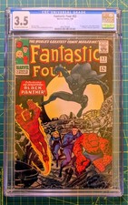 Fantastic Four #52 CGC 3.5/VG- 1966 1st Appearance of Black Panther (T'Challa)