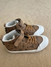 Dinosaur Fur Lined Boots Size 12 EU 31