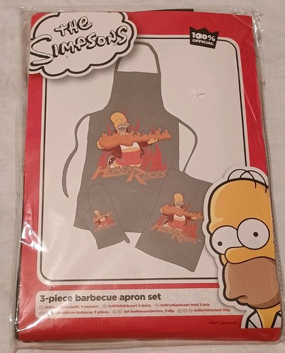 The simpsons homer bbq - homer, apron