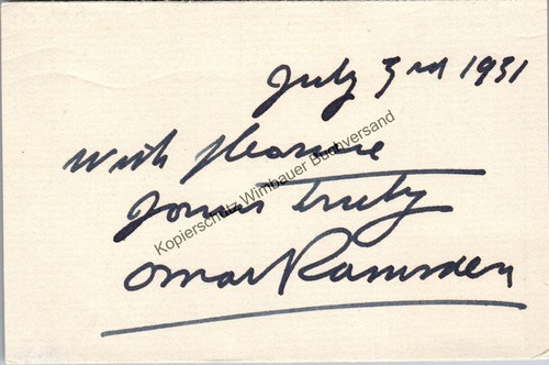 Original autograph omar - original,