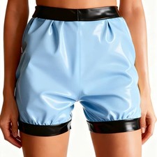 Latex Rubber Gummi Blue Boxer