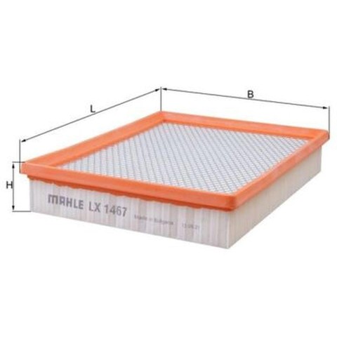 Knecht 1467 air filter - lx, for