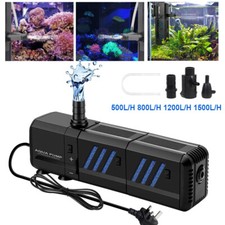 Submersible Water Pump Aquarium Fish Tank Filter Sump Pumps Pond Purifier Oxygen