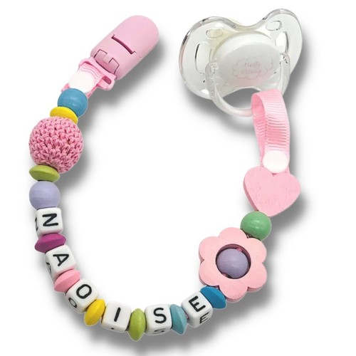 Dummy clip personalized - dummy, wooden