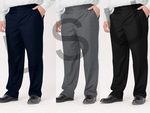 Men boys generous fit trouser - generous,