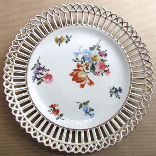 Dresden porcelain floral - porcelain,