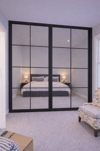 Made measure mirror sliding - measure,