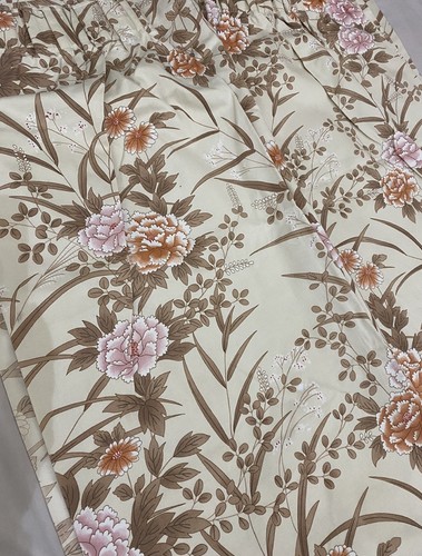 Vintage heavy cotton curtains - vintage,