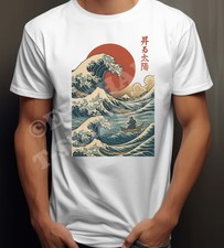 Mens shirt the great wave - mens,