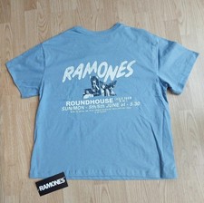Ramones Official 2 Sided T Shirt Live  at The Rondhouse 1977 Size L