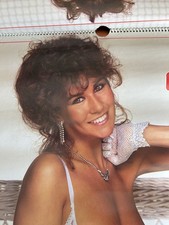 1985 Page 3 Wall Calendar - old school glamour models Linda Lusardi Inc