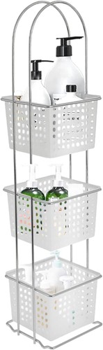 Tier plastic shower caddy - tier,