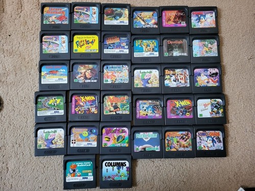 Sega game gear games - game, with