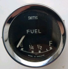 Vintage 2" Smiths Fuel Gauge &