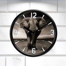 Elephant Wall Clock New