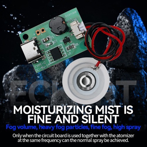Diy type ultrasonic mist - type-c,