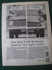 HILLMAN SUPER MINX SHELL X-100