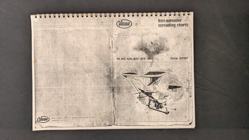 Spreading charts for lely - for,