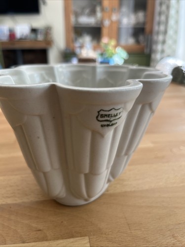 Vintage white ceramic jelly - ceramic,