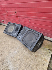 X2 Speakers High-Power Black Passive Dual Set, Concert, Theatre, Gig Speaker