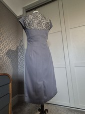 Grey Lace Back Chest Detail