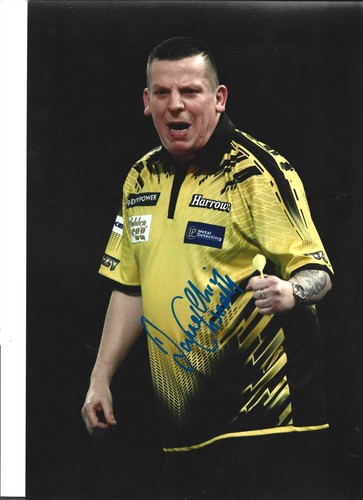Dave chisnall signed photo - chisnall,