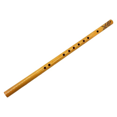 Bamboo flute vertical - bamboo,