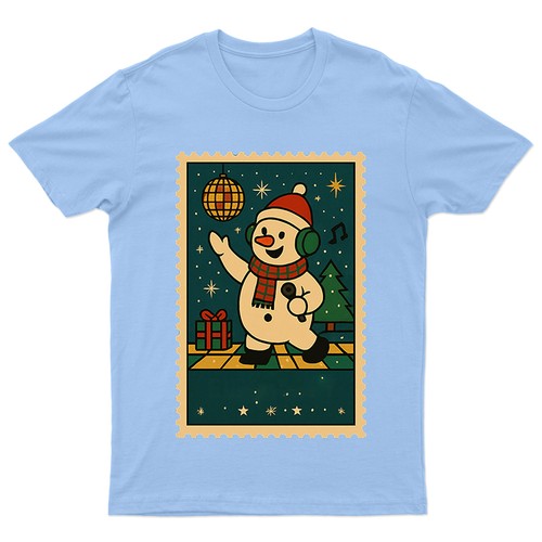 Dancing snowman disco - dancing,