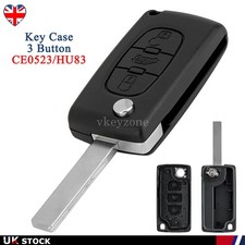 3 Button CE0523 Flip Key Fob