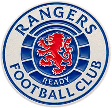 RANGERS FC FOOTBALL METAL