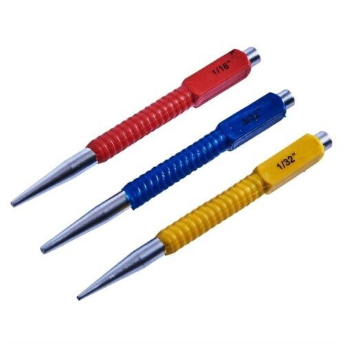 Nail punch set - 3x,