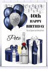 Personalised Birthday Card for