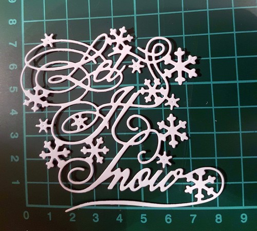 Tattered lace let it - tattered, snow