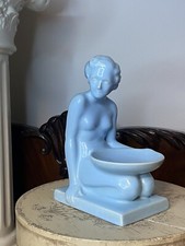 1932 Art Deco Nude ~ Celadon