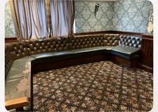 5.8m green chesterfield style