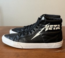 Metallica VANS Sk8-Hi Black Size 12 Brand New Hard To Find