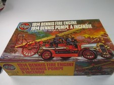Vintage Airfix Model Kit 1/32 Scale 1914 DENNIS FIRE ENGINE SEALED in Type 5 Box