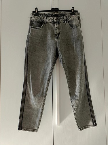 Miss bon womens grey jeans - miss,