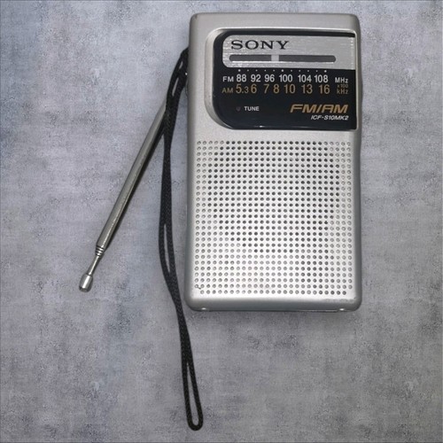 Sony icf s10mk2 portable - icf-s10mk2, fm/am