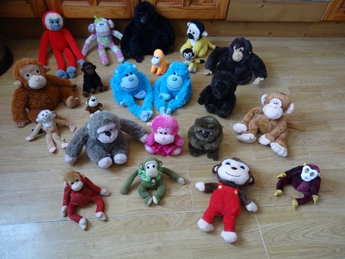 Plush monkeys soft toys - 22,
