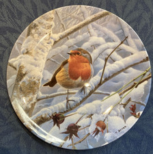 Robin design plate by Trevor
