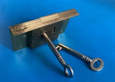 Vintage Brass Half Mortise