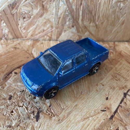 Majorette toyota hilux blue - toyota,