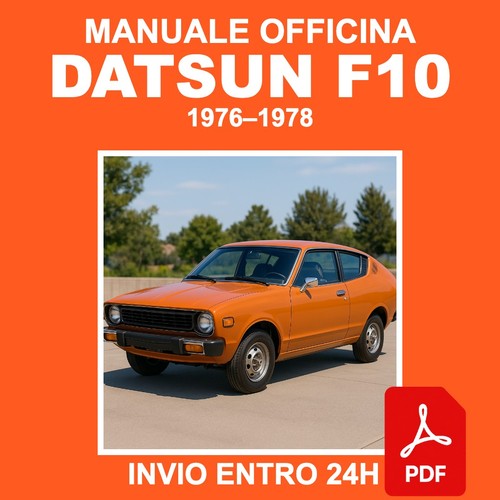 Workshop manual datsun - datsun, f10