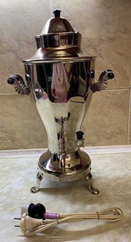 Vintage ussr electric samovar - vintage,