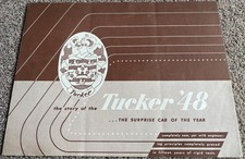 Tucker '48 - Original 1948 Tucker Corporation Car Brochure (Tucker Torpedo)