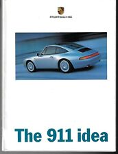 Porsche 911 1996-1997 UK Market Hardback Sales Brochure 993 Carrera 4 4S Turbo