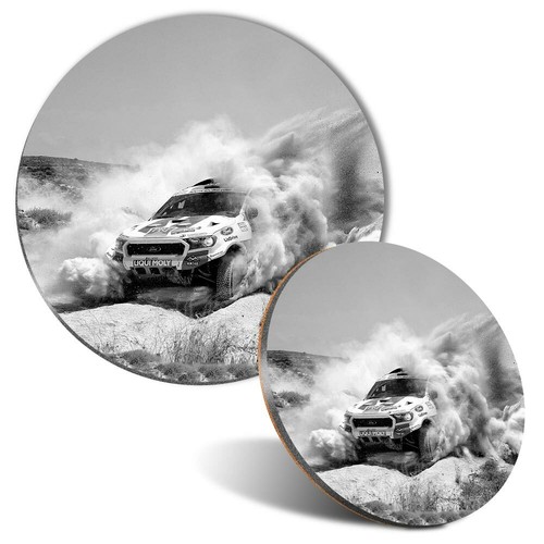 Mouse mat coaster set bw - &,