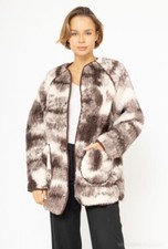 Vera & Lucy Brown Tie Dye Borg